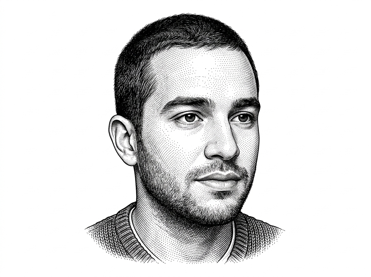Editorial portrait of Wim (@42wim), creator of Matterbridge.