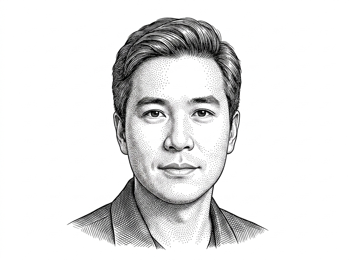A hedcut-style portrait based on the GitHub avatar of Chinmay Kulkarni, the creator of the repository. The portrait situates the project as a maker-built system, reinforcing that this is a focused technical product rather than a broad platform initiative.