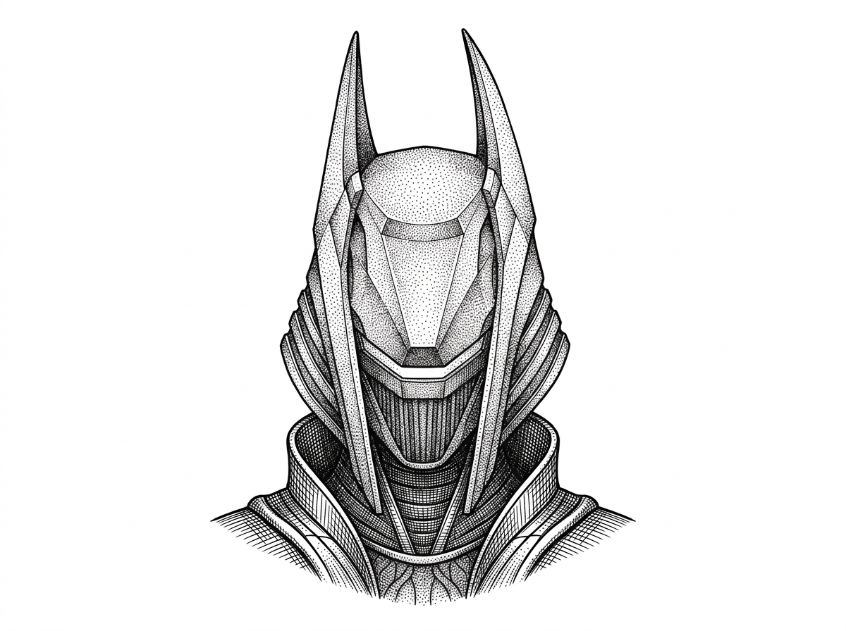 A hedcut-style portrait of DeltaDesigns, the maintainer of d2-map-importer-addon. The portrait gives a human anchor to the project and frames the repo as a focused hero tool maintained by one primary contributor.