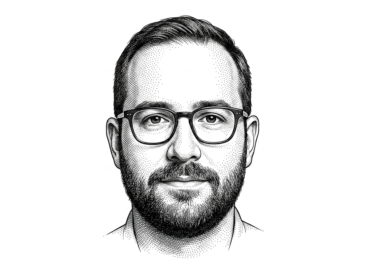 A hedcut-style portrait of Hetvi Rupapara, shown from a verified GitHub avatar. The portrait helps connect the repo to its maintainer and frames the project as a serious team effort rather than an anonymous template.