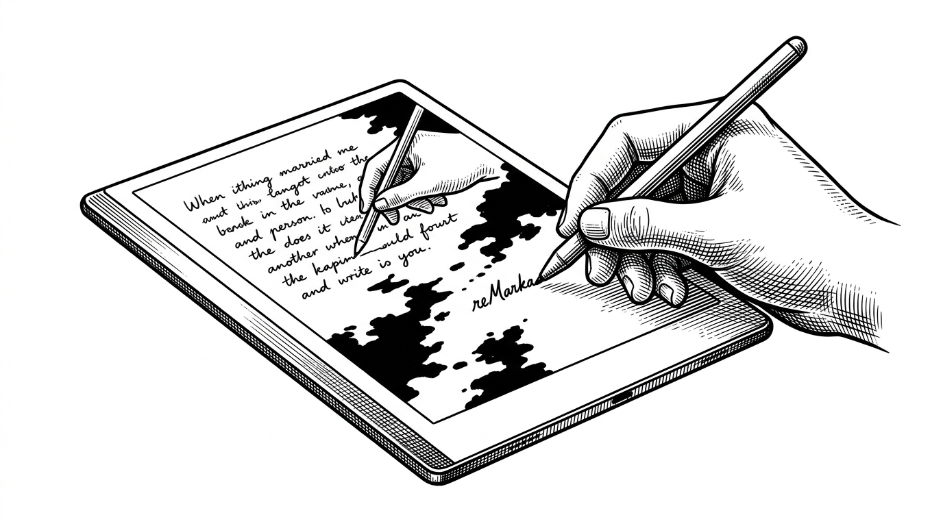 riddle: The Open-Source Diary That Makes a reMarkable Tablet Feel Haunted