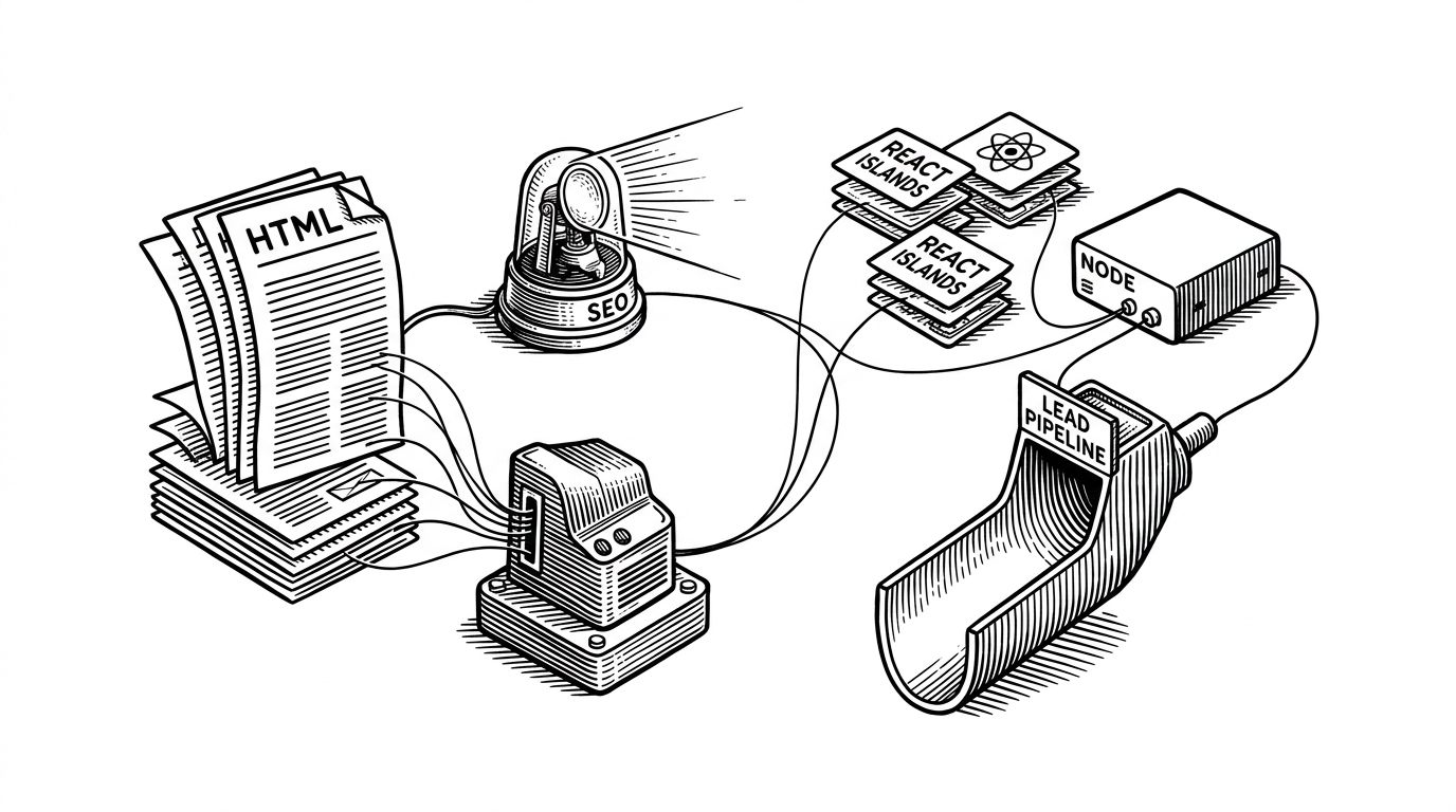 Cybronix_projects: The Hybrid Agency Stack That Refuses to Become a SPA