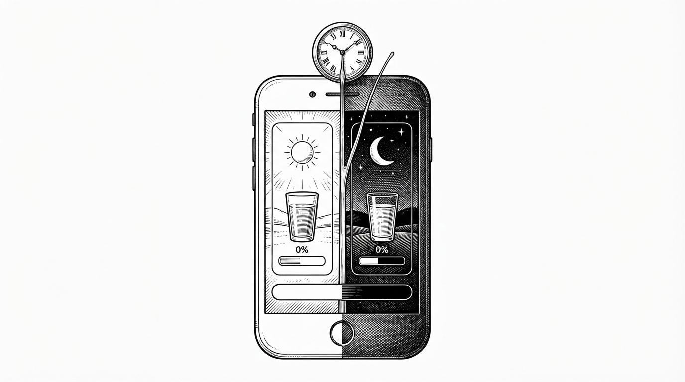 Water_Tracking_App: Aquafit: The Single-File Flutter App That Changes With the Clock