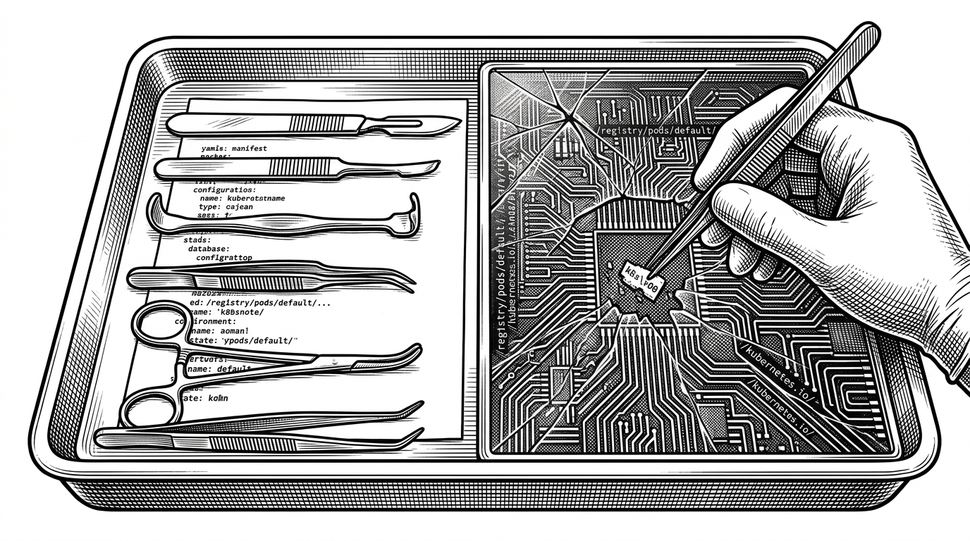 `etcdedit`: The Kubernetes Time Machine Hidden Under `etcd`