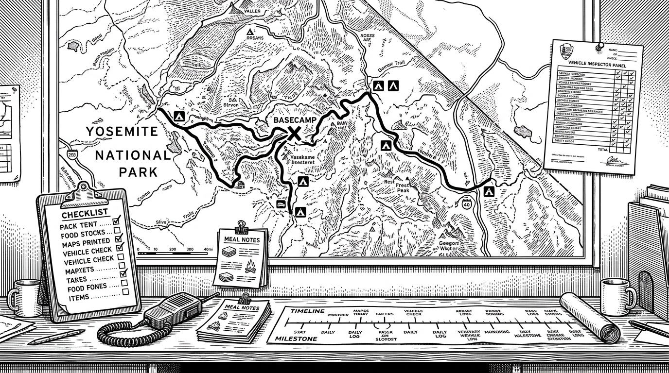 `palantir-for-family-trips`: The Command Center for Coordinating a Family Yosemite Run