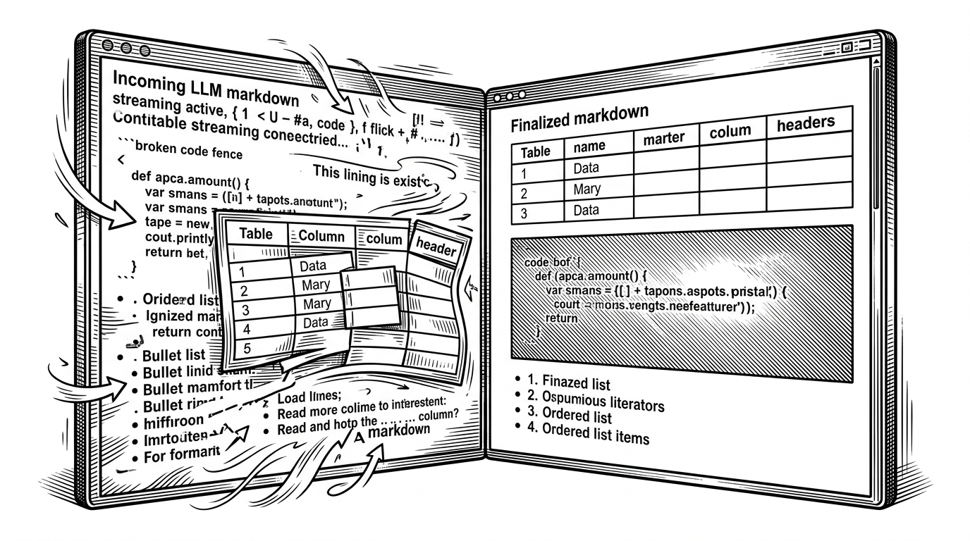 forge_markdown_stream: The Rust Renderer That Makes LLM Markdown Feel Instant