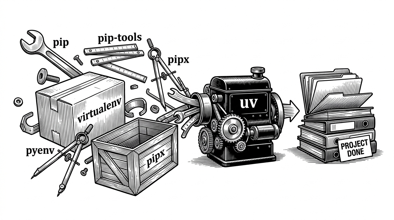 uv: The Rust Tool That Collapses Python’s Packaging Stack