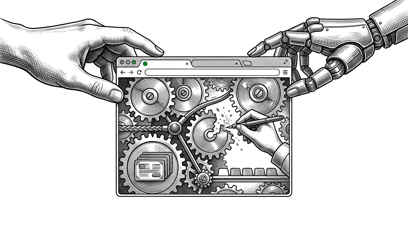 browser-harness: the browser automation framework that lets the agent rewrite its own tools