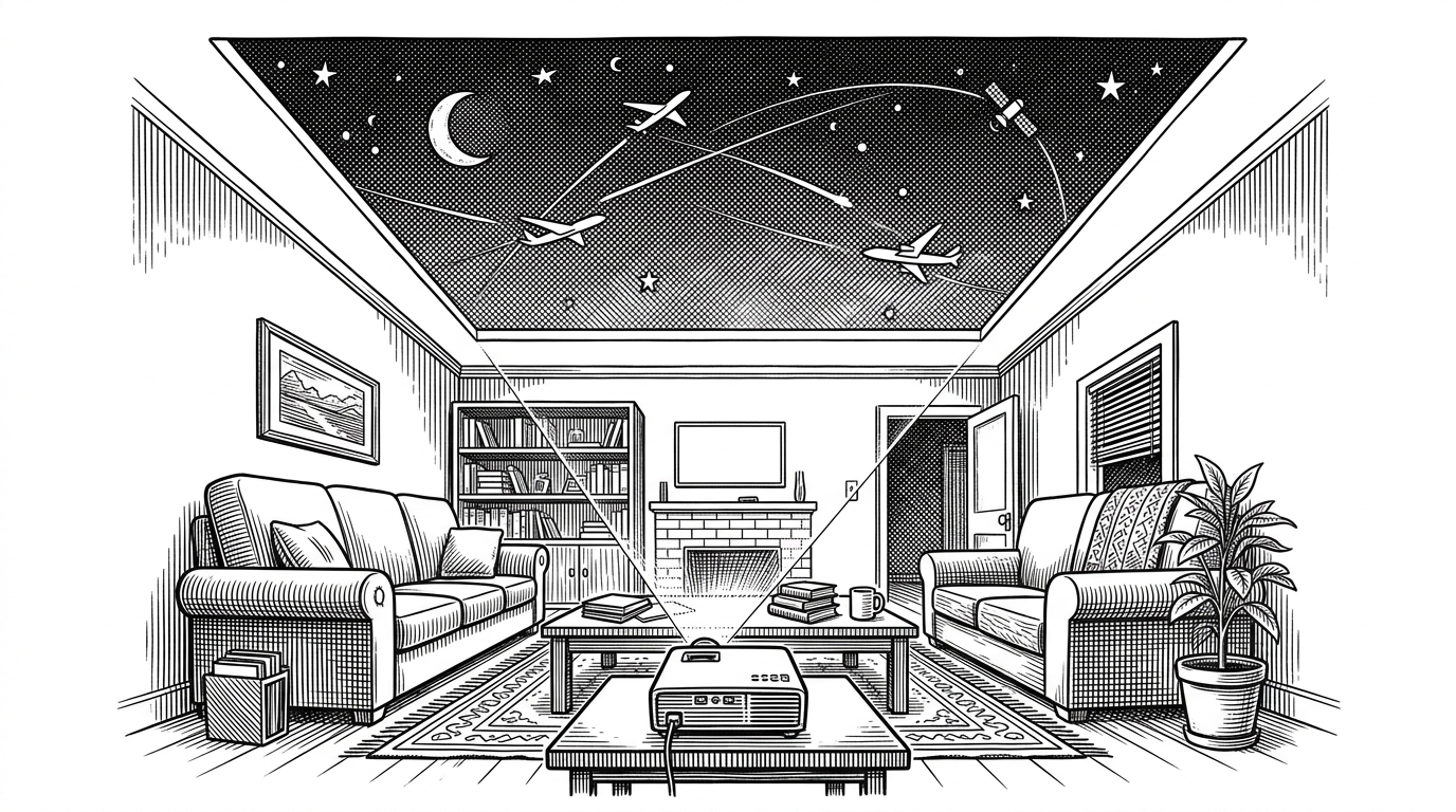 Skylight Turns Your Ceiling Into a Live Sky Map
