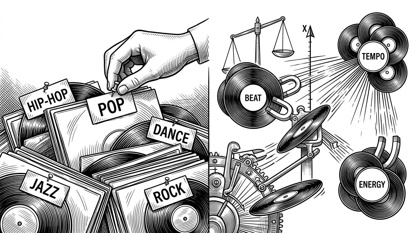 spotify-genre-analysis: Can a Cluster Beat a Genre Label?