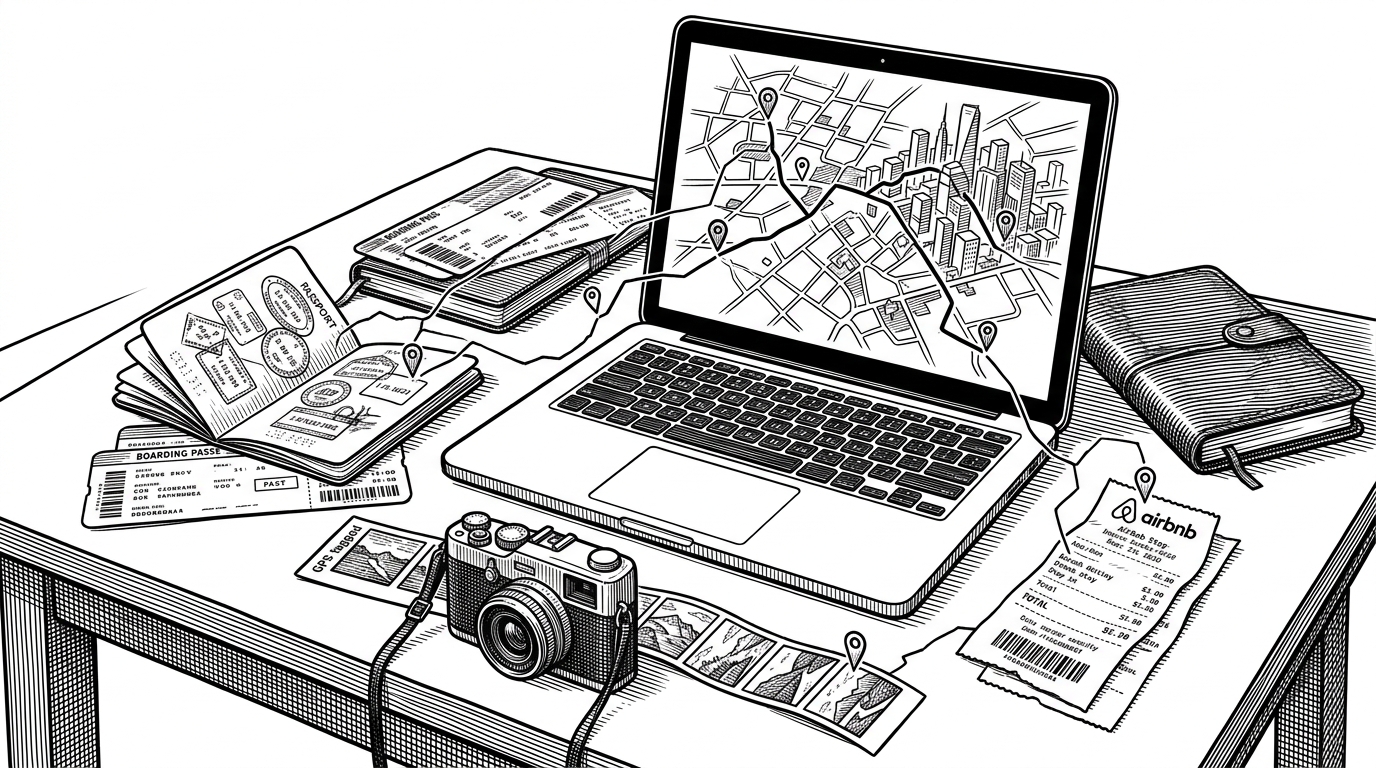 TravelMap: A Self-Hosted Travel Diary That Turns Messy Trips Into a Living Map