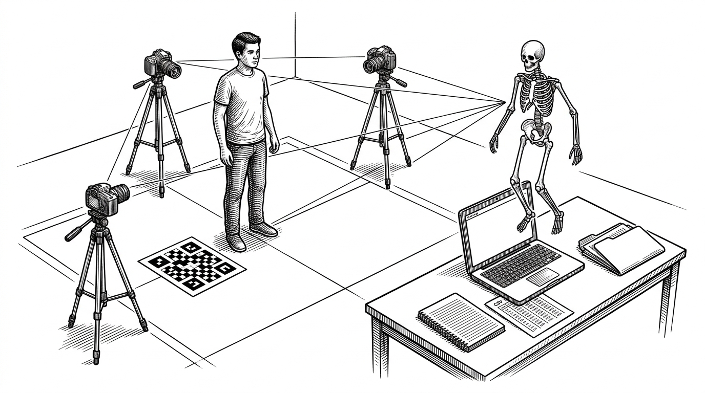 FreeMoCap: The Open-Source Lab That Turns Webcams Into Motion-Capture Data