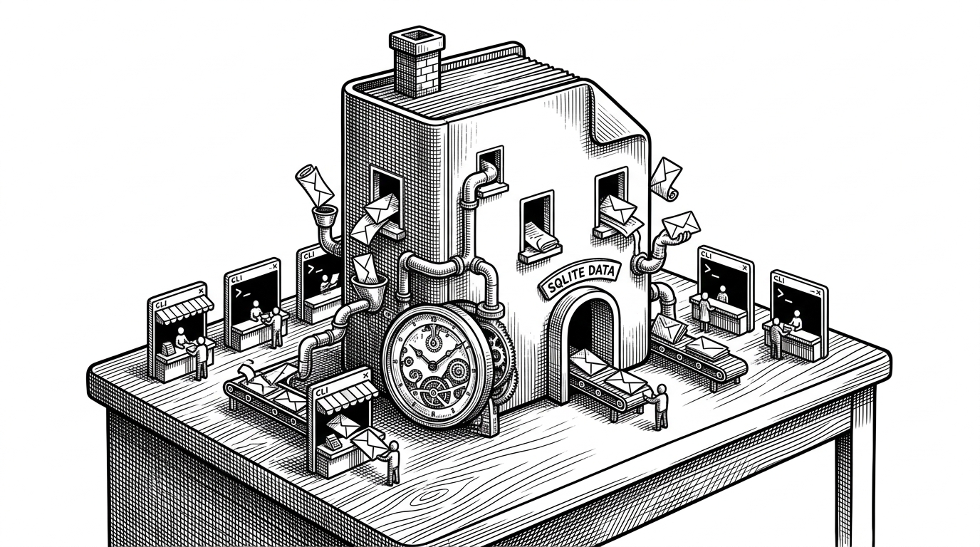 agmsg: The SQLite Message Bus for CLI Agents