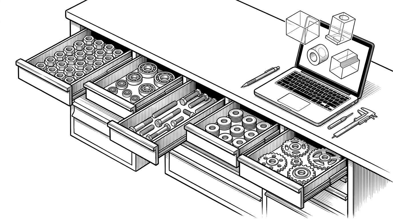 cq_warehouse: The Hardware Store Hidden Inside CadQuery