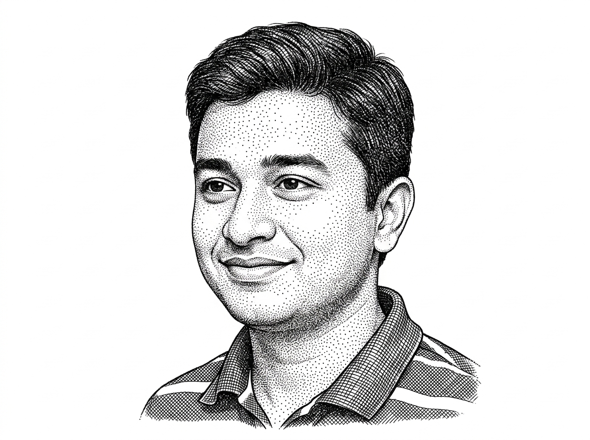 Editorial portrait of Hiran Gayan