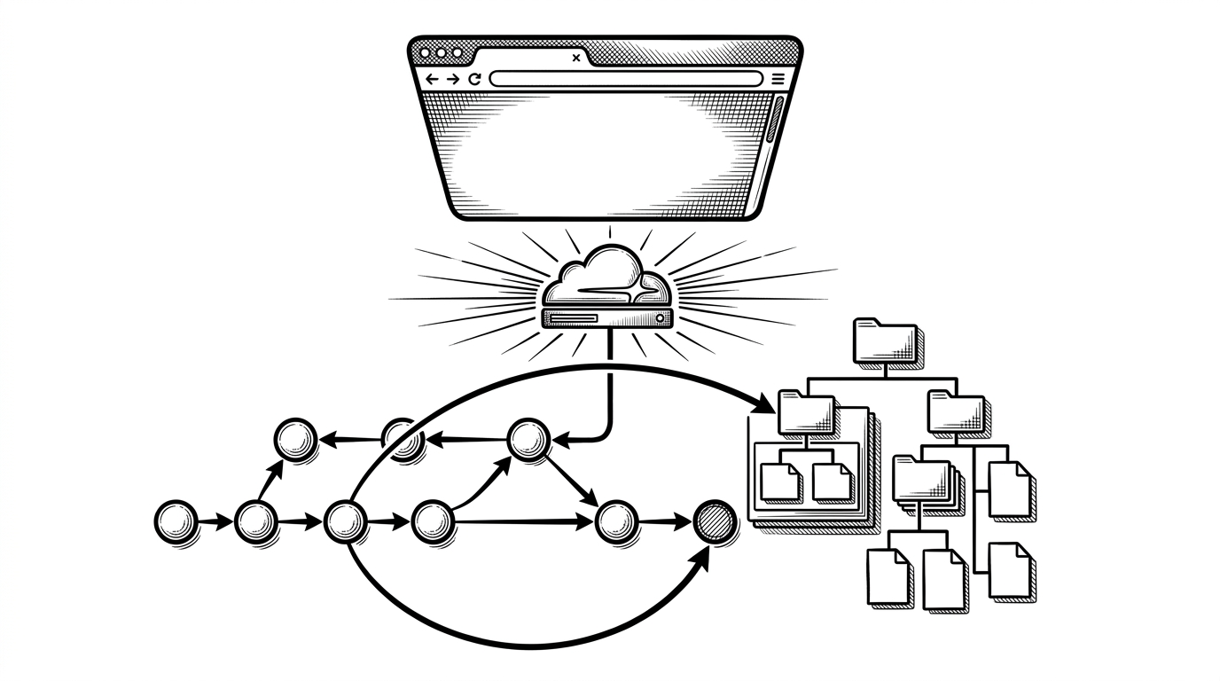 cf-artifact-viewer: The Git UI That Runs on the Edge and Restores Repos in Constant Time