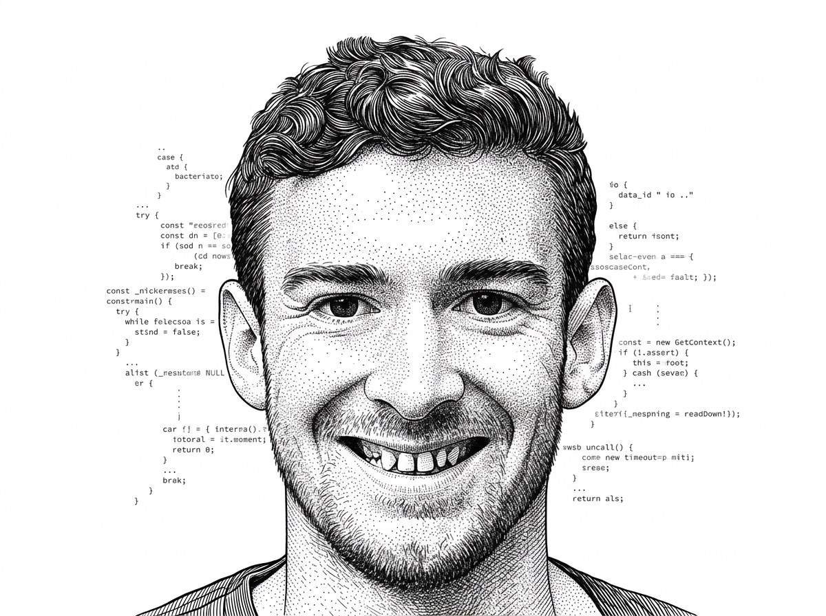 Editorial portrait of Harrison Chase