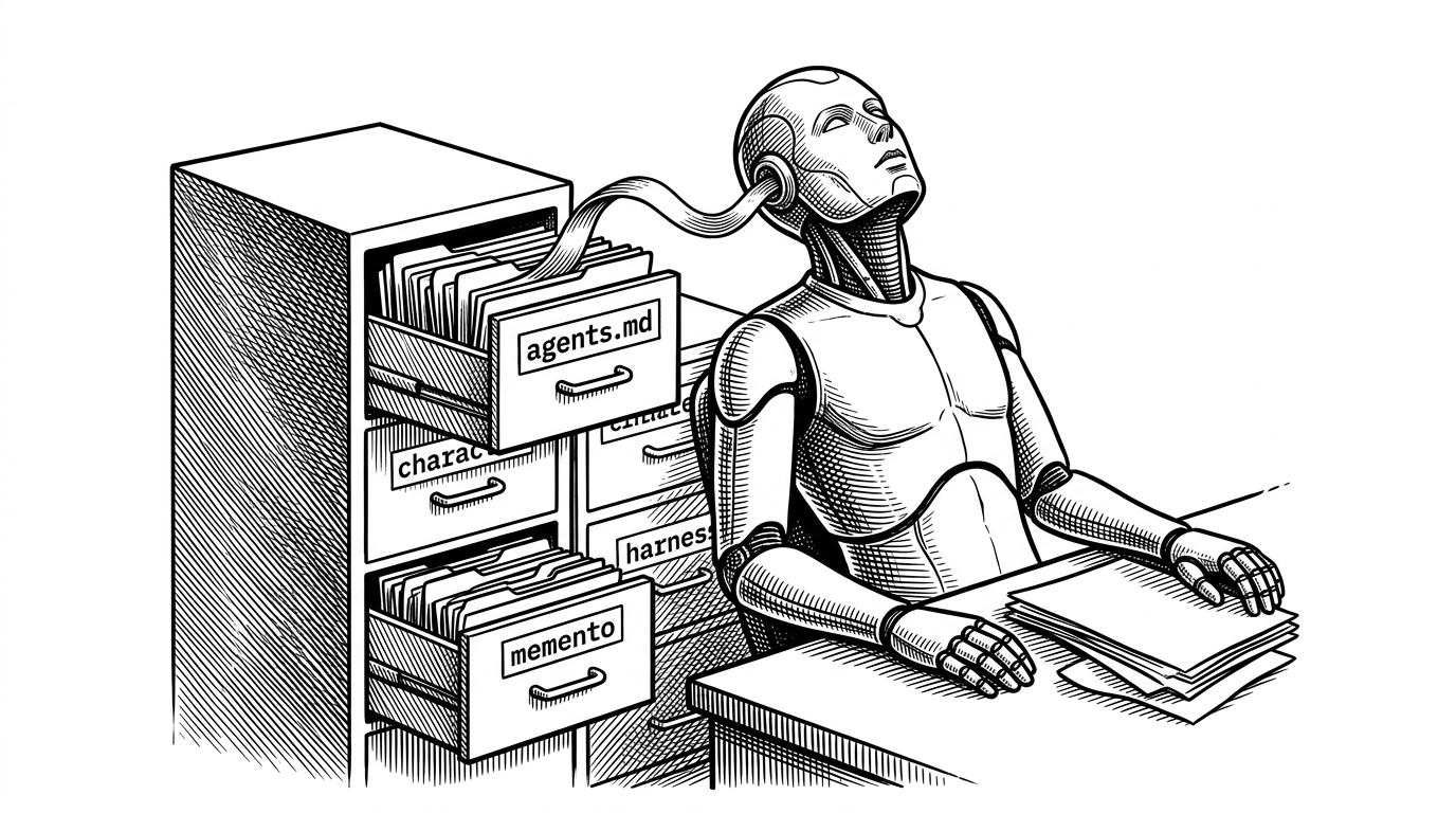nakadaimon/ai: The Filesystem That Tries to Give an LLM a Memory