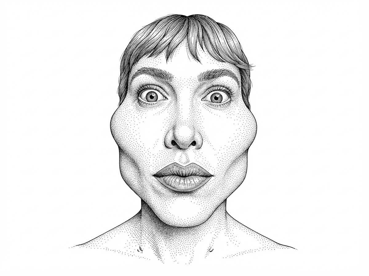 A WSJ-style hedcut portrait of Rehan Sheikh, rendered in black ink on a pure white background. The portrait exists to anchor the creator behind the project and to emphasize that the repository reflects a real working practice, not an abstract benchmark.