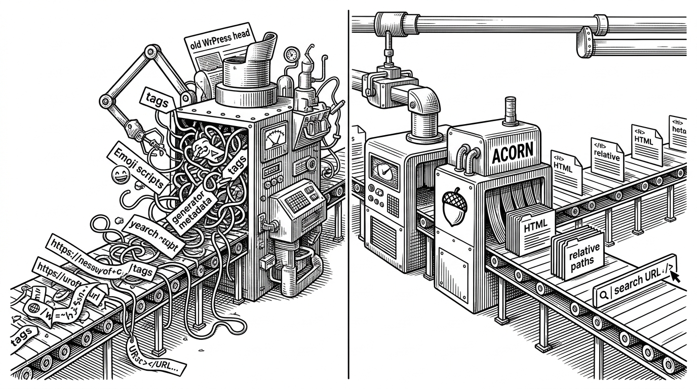 acorn-prettify: Acorn Prettify: The WordPress Cleanup Tool That Thinks Like Laravel
