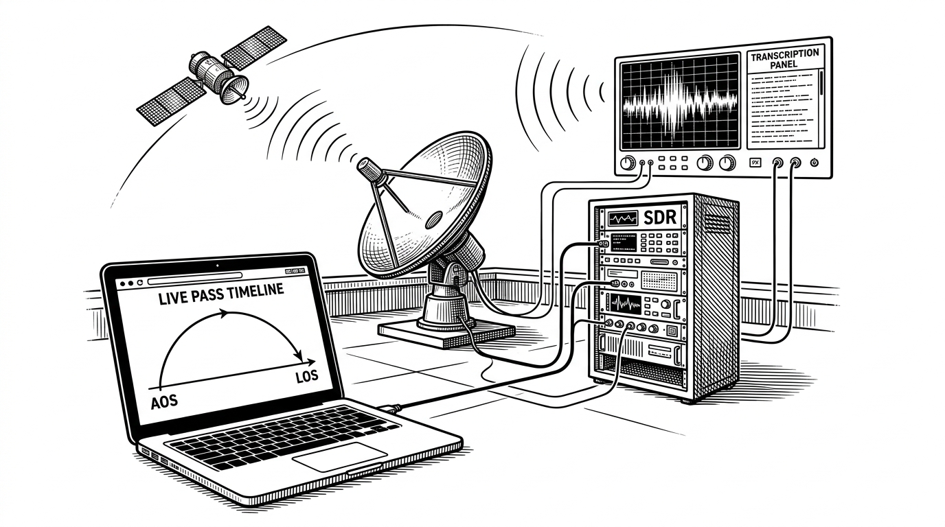 ground-station: Ground Station: The Software-Defined OS for Satellite Passes