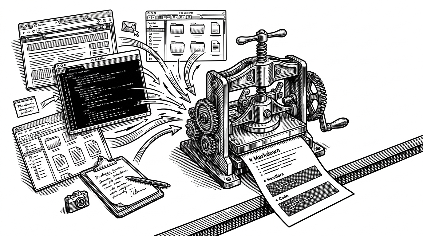 LogR: The Passive Knowledge Watcher That Turns Desktop Noise Into a Clean Work Log