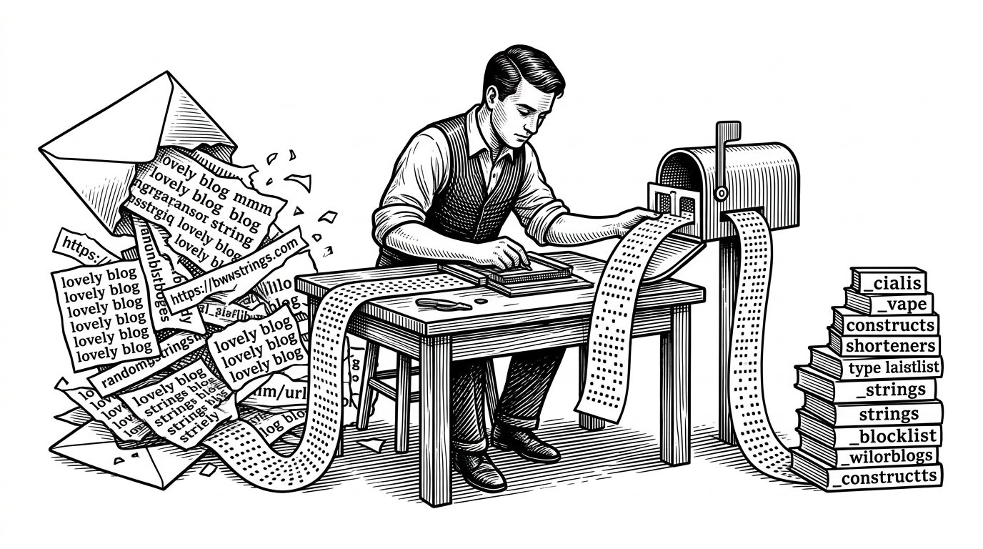splorp/wordpress-comment-blocklist: The Human Compiler Behind WordPress Spam Defense