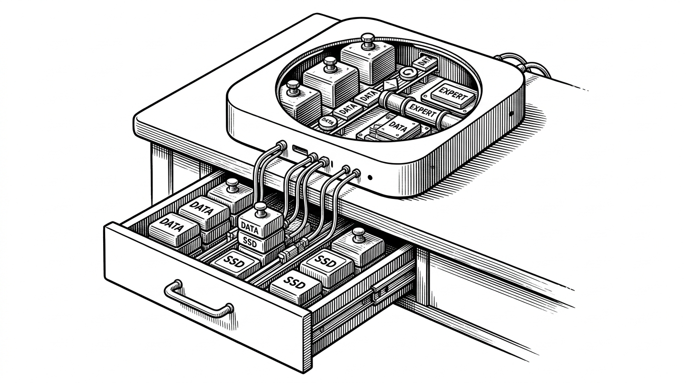 mac-code: The Mac SSD as RAM for Giant Local Models
